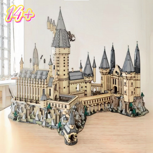 Hot Toys Harry Potter Magisches Film-Schloss, Baukasten, 6.020 Teile, ab 14 Jahren - Bild 1