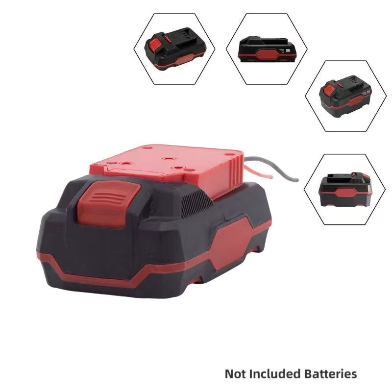 Parkside Batterien Konverter Adapter für X20V Lithium-Akku zu Dock Power 2 DIY Platte in Rot - Bild 3