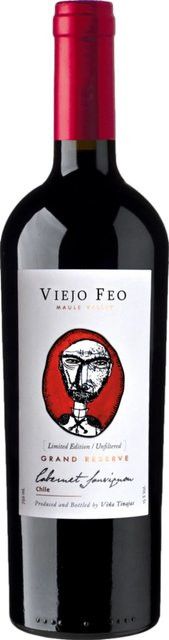 Viejo Feo Grand Reserve Cabernet Sauvignon Rotwein, 2019, Valle de Maule, Chile, trocken, 0,75 l - Bild 1