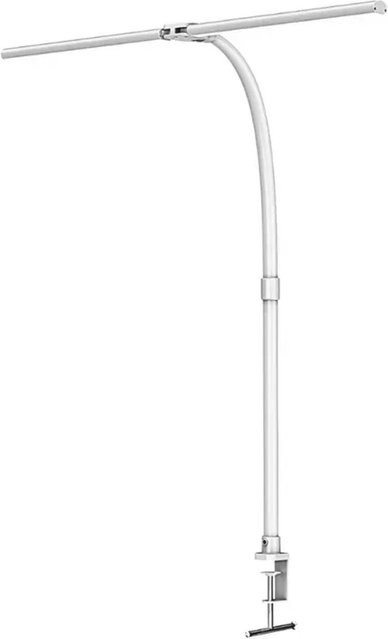 LUXULA LED Klemmleuchte Weiß, 24W dimmbar mit 800LM und 5 Farbtemperaturstufen für Schreibtisch und Homeoffice - Bild 1