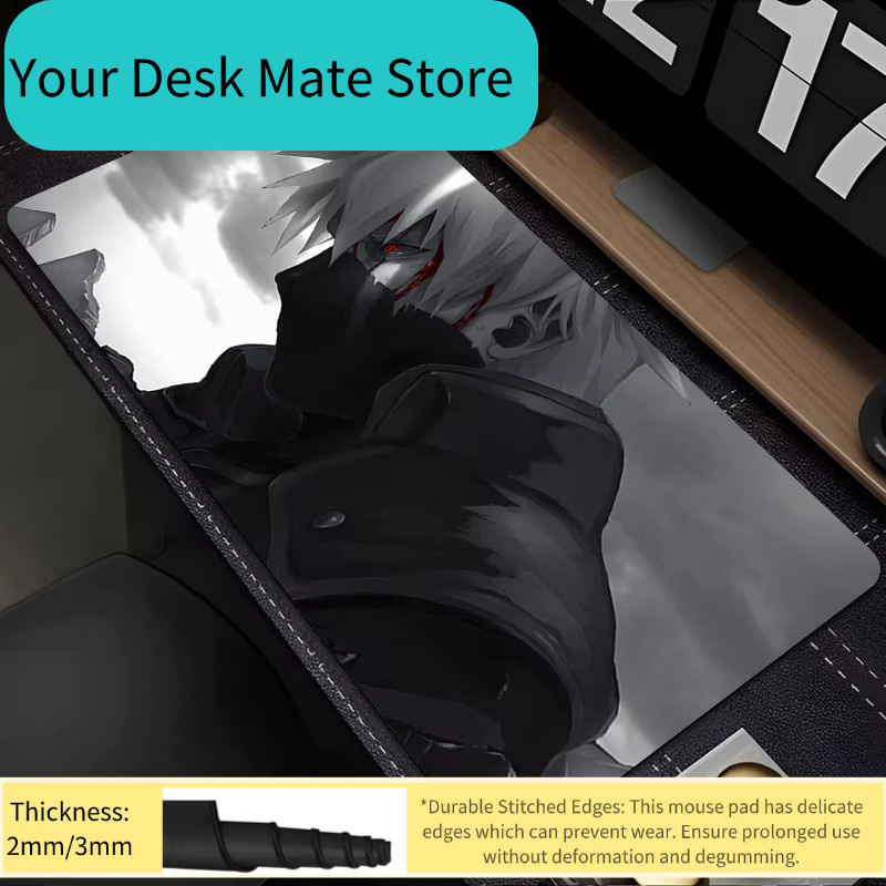 Bandai Naruto Kakashi Hatake Mauspad Matte E-Sport Schreibtischunterlage für PC und Laptop - Bild 1