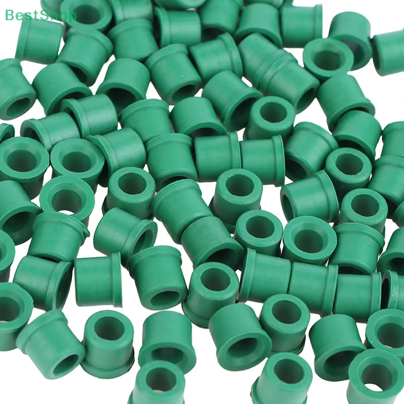 HELTC O-Ring-Reparatursatz für 1/4 Zoll Schnellkupplungen, grüne HVAC-Schlauchdichtungen und Ladedichtungen aus Kunststoff für R410A/R134A - Bild 2