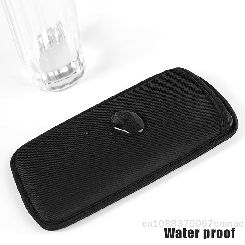 JETTING Wasserdichte Neopren Handytasche in Schwarz, stoßfest und kratzresistent für Smartphones von 6,3 bis 7,2 Zoll - Bild 4