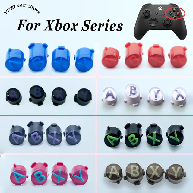 Yu Xi ABXY-Tasten in Grün für Xbox One S Elite sowie Xbox Series X und Series S Controller der 1. und 2. Generation - Bild 1