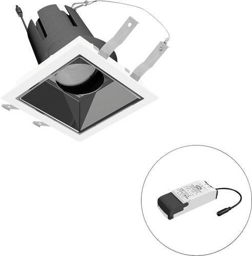 EVN LED-Deckenstrahler F03R11SM1830L38P in Weiß, quadratisch und verstellbar - Bild 1