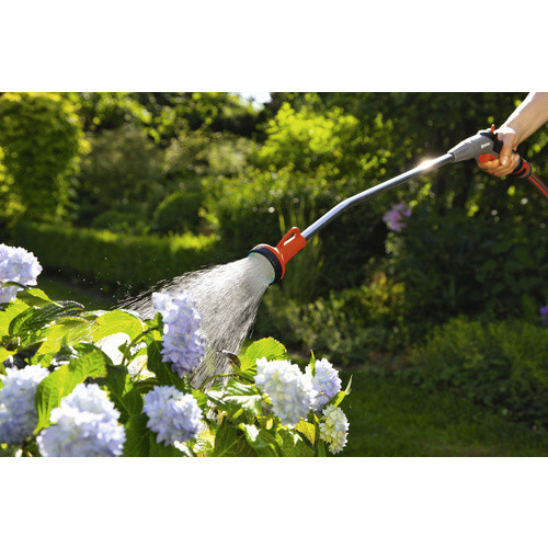 Gardena Classic Gießstab mit Frostschutztechnologie und Betätigungsarretierung, grau/bunt, H x B x T: 76,6 x 13 x 5,7 cm - Bild 3