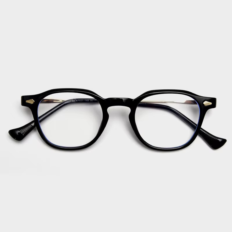 CCspace Lesebrille Panto, Vollrand, Unisex, black - Bild 3