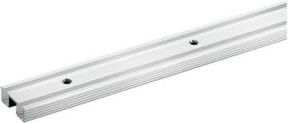 Hettich Laufprofil SysLine S oben, Länge: 2000 mm, Farbe: Silber, Material: Aluminium - Bild 1
