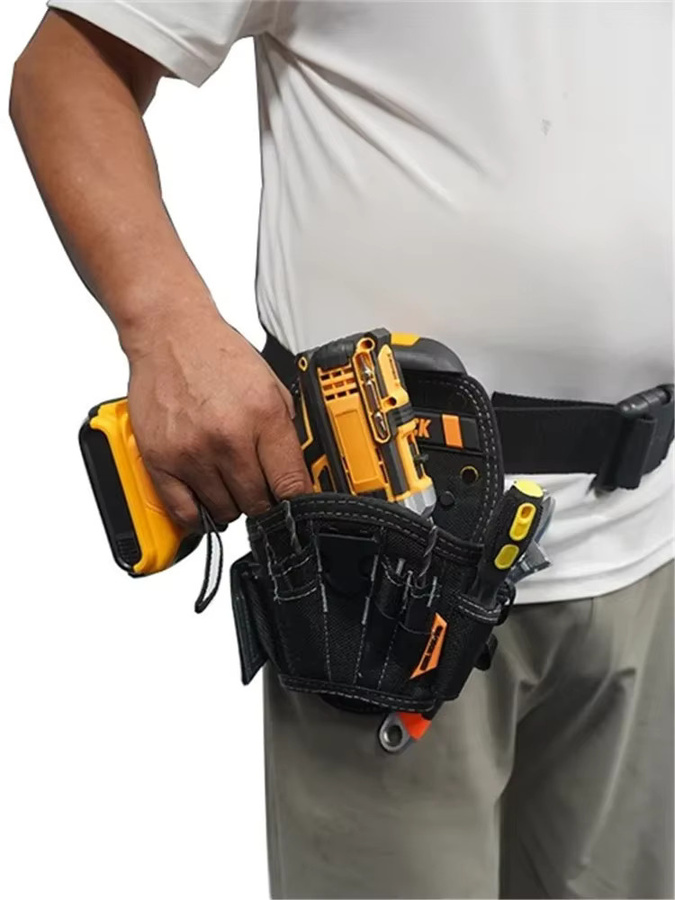 TOOLSTACK TSK-20L Bohrer Holster Spezialisten Tasche aus Oxford-Gewebe für Reparatur und Installation - Bild 5