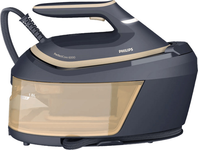 Philips PerfectCare 6000 Series PSG6066/20 Dampfbügelstation in Schwarz mit Anti-Calc-Funktion und Auto-Abschaltung - Bild 1