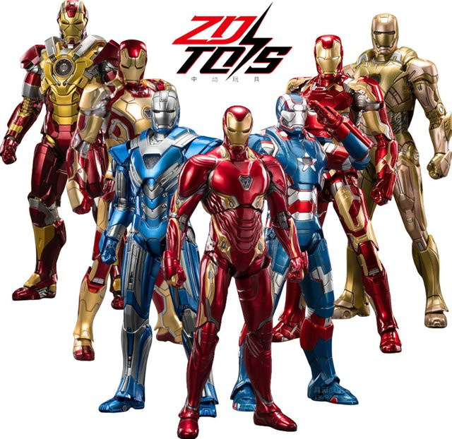 Original zd Marvel Iron Man Actionfigur, Superhelden - Bild 1