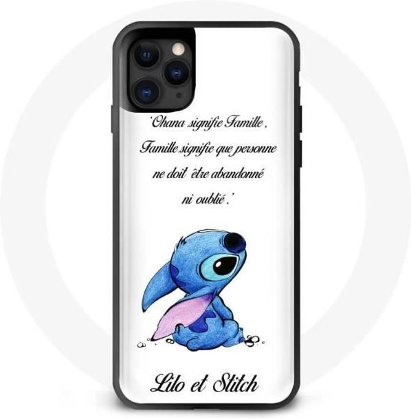 MANIACASE iPhone 11 Hülle Lilo und Stitch in Weiß - Bild 1