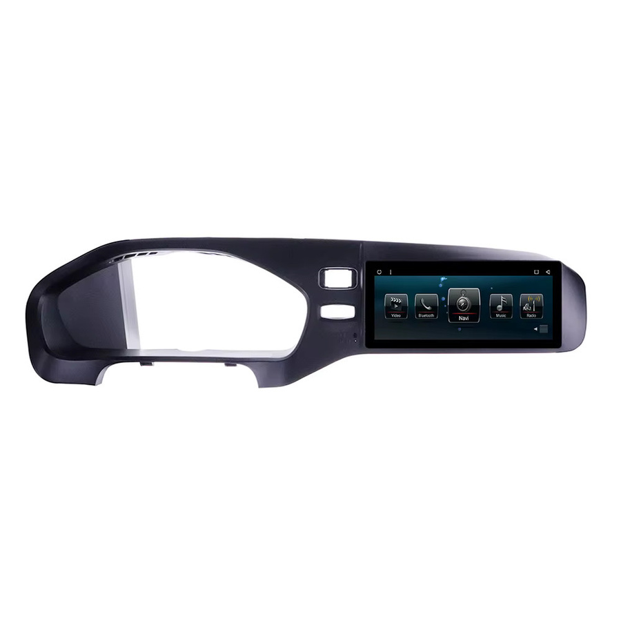 Aotsr Multimedia-Autoradio mit 8,8 Zoll Touchscreen für Volvo V40 2013-2019 inklusive CarPlay, GPS-Navigation und Bluetooth in Schwarz - Bild 3