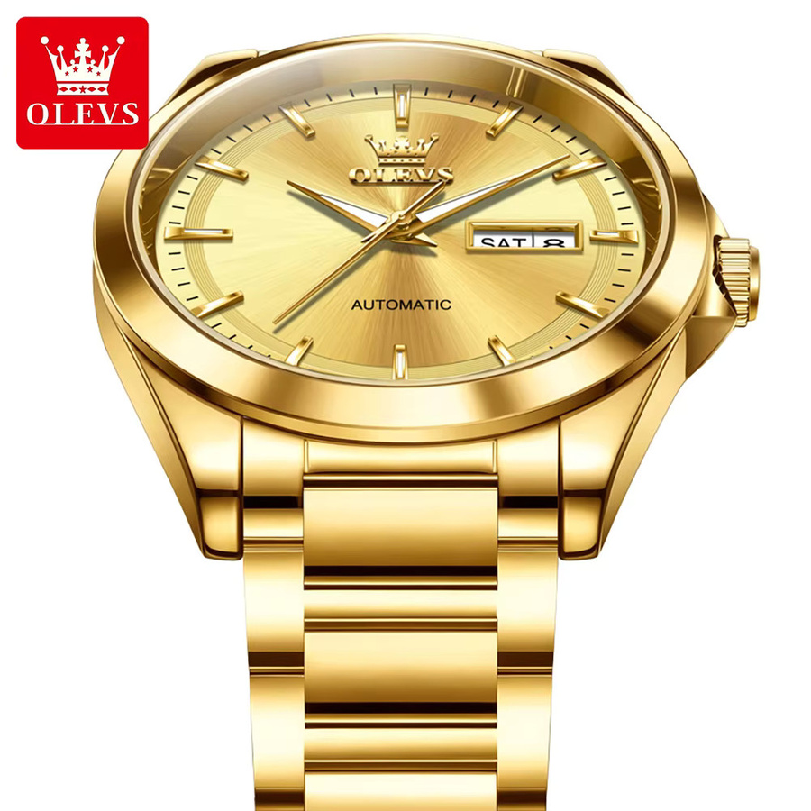 OLEVS Armbanduhr, Automatik, Stahlarmband, Herren - Bild 3
