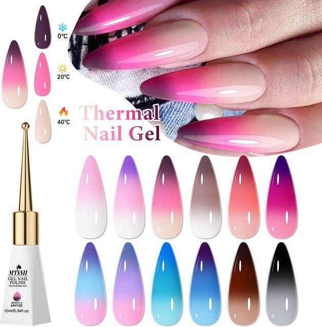 Mtssii Thermal Gel Nagellack, 10 ml, Glänzend - Bild 1