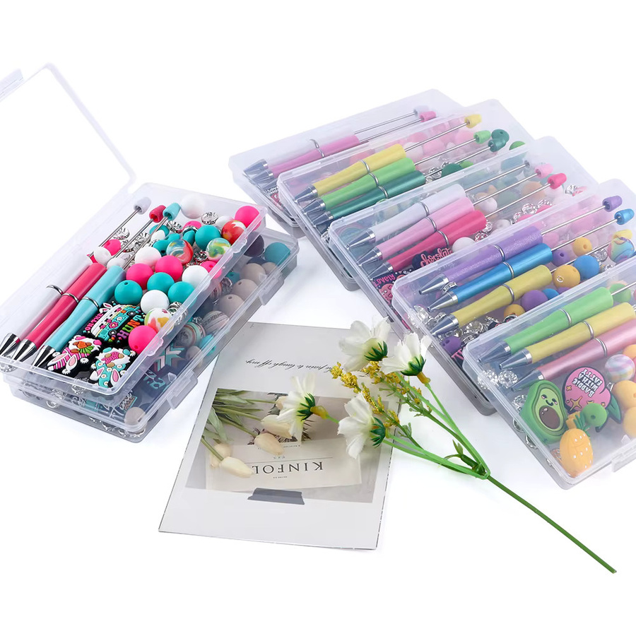 sunrony Perlen Kombination Set, Silikon, Bunt, Schmuck DIY Zubehör - Bild 2