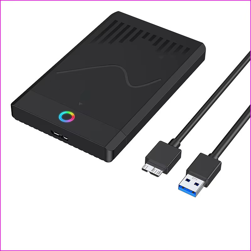 UTHAI 2,5-Zoll-SSD-Gehäuse in Schwarz mit USB Typ-C für externe Speichererweiterung - Bild 4