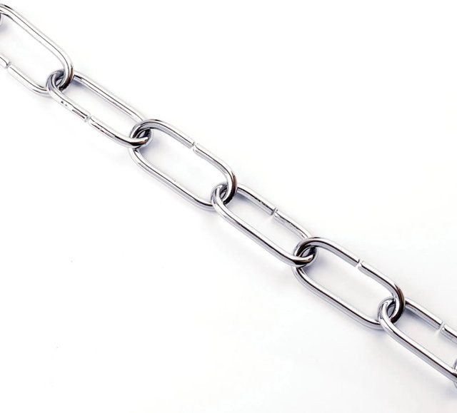 Orion Lightstyle Lampenkette aus Eisen in Chrom, B/T/H: 47 x 20 x 4 mm, Meterware - Bild 1