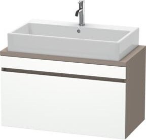 Duravit Waschtischunterschrank Com DuraStyle in Weiß matt mit einer Schublade, B/T/H: 90 x 47,8 x 51,2 cm - Bild 1