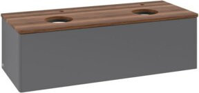 V&B Antao Waschtischunterschrank mit LED-Beleuchtung, Wandmontage, Weiß, B/T/H: 120 x 36 x 50 cm - Bild 1