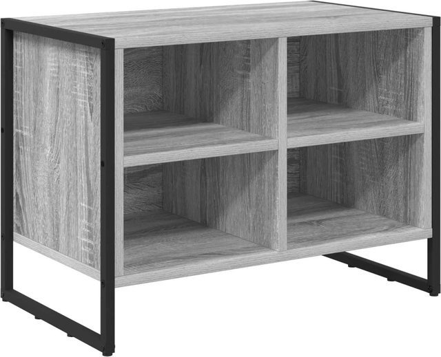 vidaXL Schuhschrank in Graues Sonoma mit industriellem Design, B/T/H: 60 x 35 x 44 cm - Bild 1
