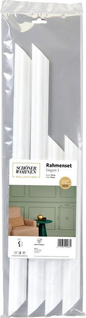 Schöner Wohnen Kollektion Rahmenset Elegant in Weiß, B: 39 cm x H: 59 cm - Bild 1