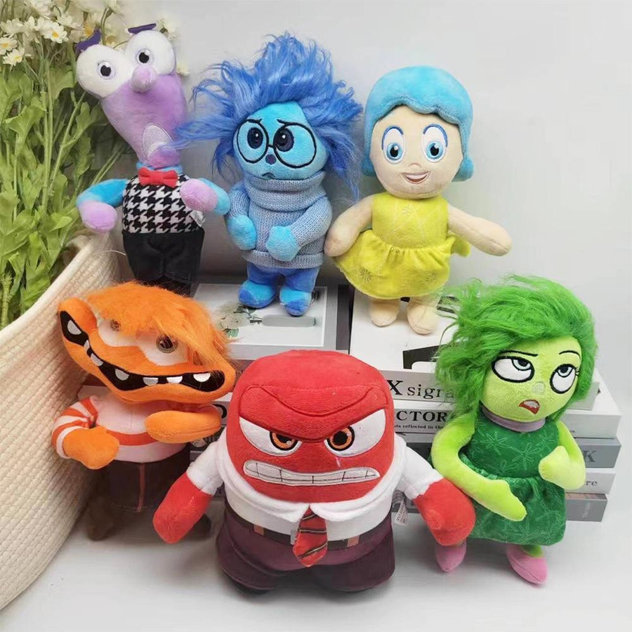 Yiran toy Disney Alles steht Kopf Zeichentrickfiguren Plüschspielzeug, 10-teiliges Set - Bild 2