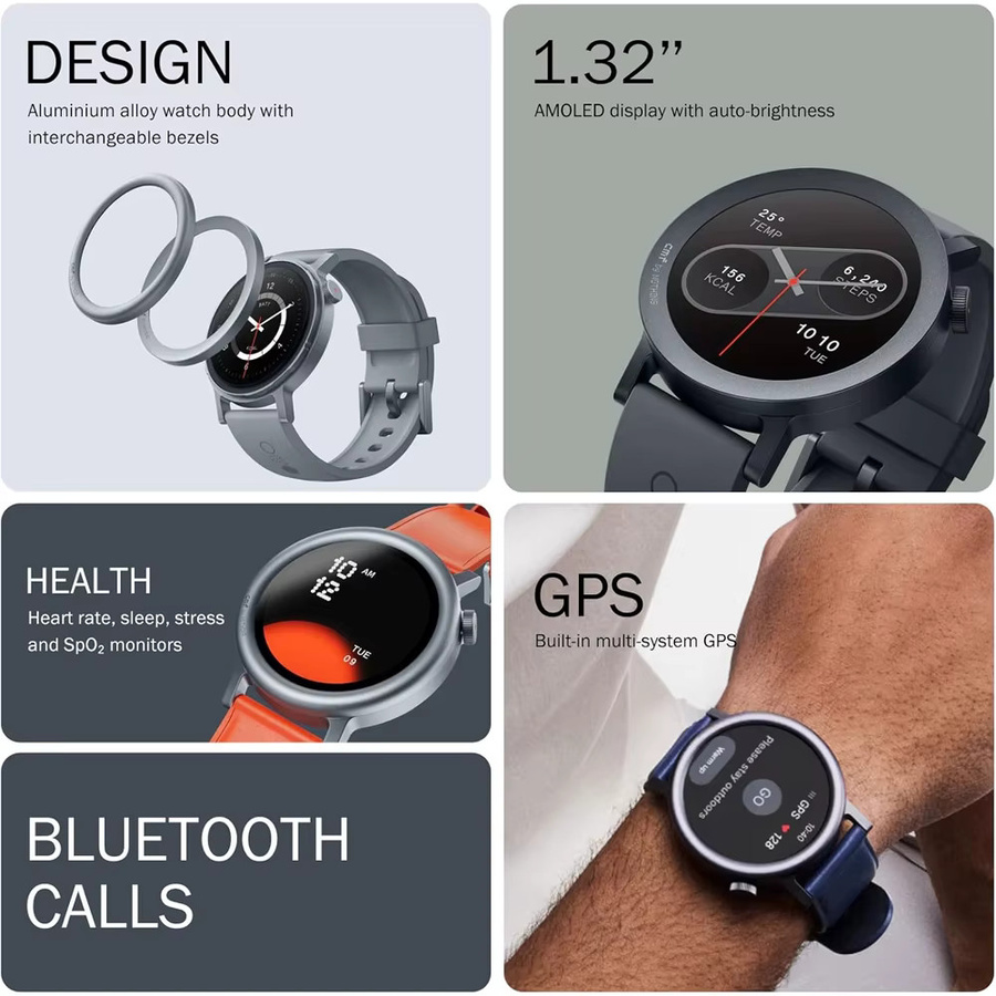CMF by Nothing Smartwatch, Aluminium, Silikon, Orange, Unisex - Bild 3