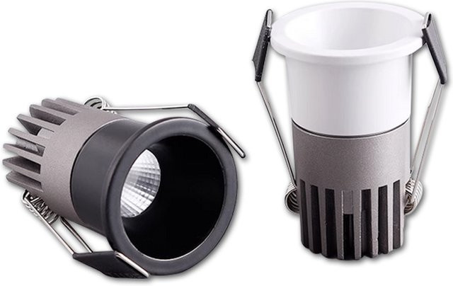 KAISANXINYI Dimmbare LED Einbauleuchte aus Aluminium in Silber für Home Office und Store - Bild 1