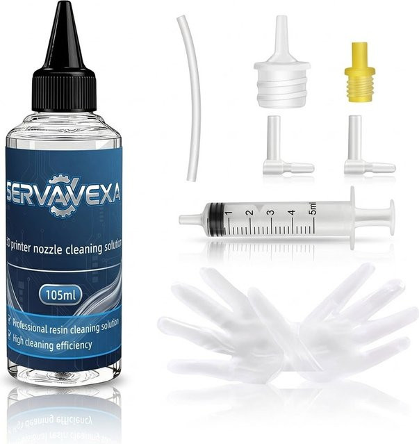 SERVAVEXA Professionelle 3D-Drucker Reinigungslösung und Universelles Wartungswerkzeug für alle 3D-Druckharze - Bild 1