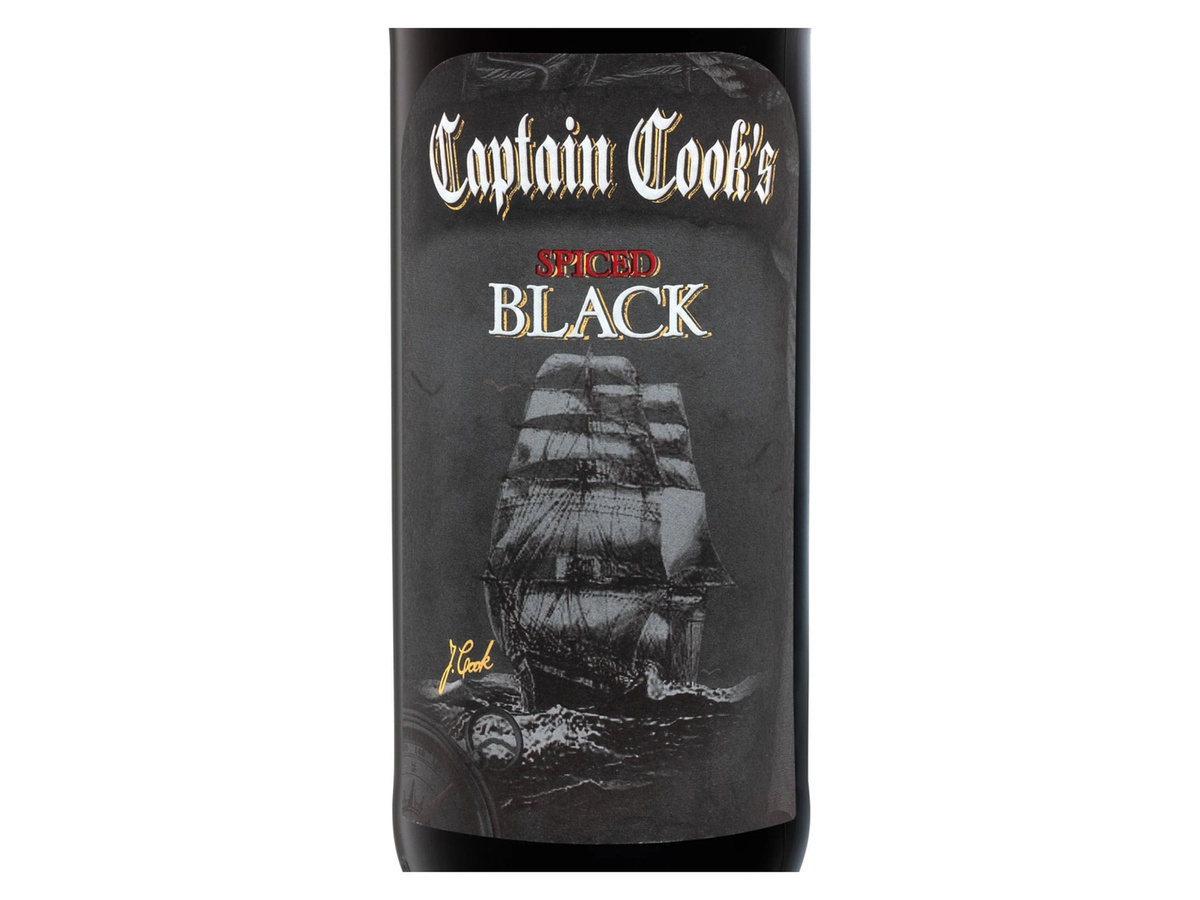 Captain Cook’s Spiced Black Rum 0,7 l - Bild 2