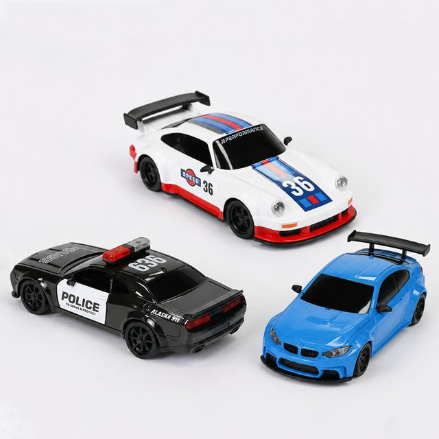 JIKEFUN RC Drift-Auto, 1/36, ferngesteuert, mit LED-Licht, ab 14 Jahre - Bild 1