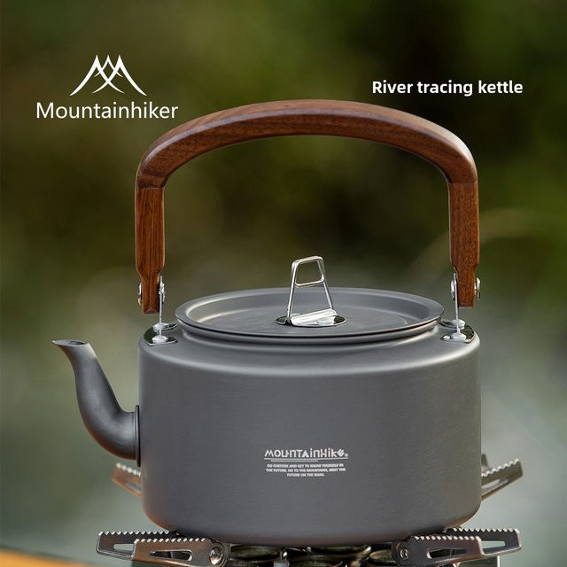 MOUNTAINHIKER Outdoor-Teekanne für Camping und Reise mit 1,4 l Fassungsvermögen - Bild 1