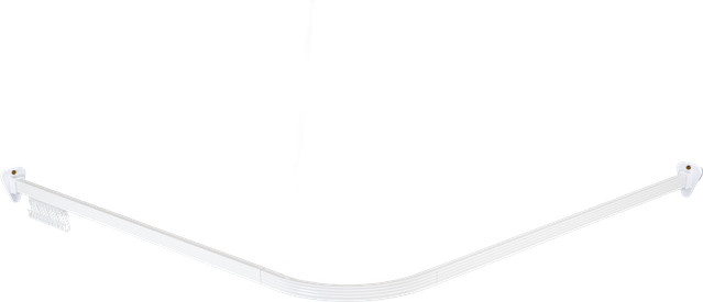 RIDDER Universal Vorhangschiene Bruck aus Aluminium in Weiß - Bild 1
