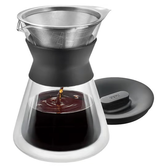Gefu Thermo-Kaffeebereiter mit Edelstahl-Filter, transparent - Bild 2