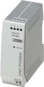 Phoenix Contact Stromversorgung UNO-PS/1AC/24DC/ 60W, grau, B/H/T: 35 x 90 x 84 mm - Bild 1