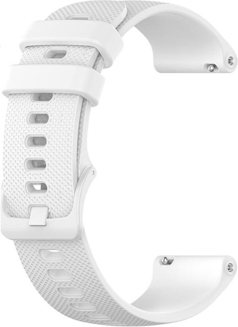 MY-CASE Uhrenarmband Silikon, Weiß, Unisex - Bild 1