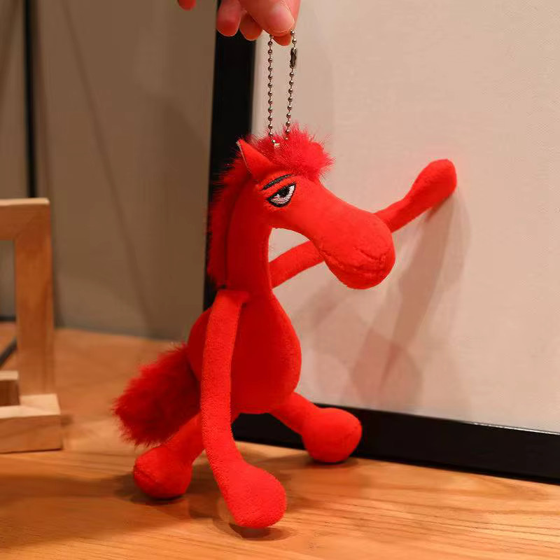benchuang toy Melancholic Pony Schlüsselanhänger, Plüschtier, Puppe - Bild 2