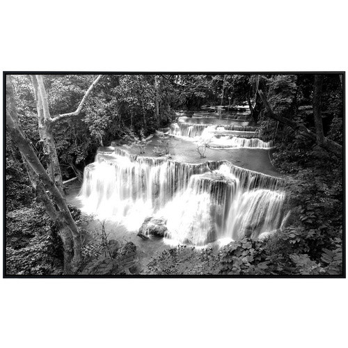 papermoon EcoHeat Infrarotheizung Wasserfall im Wald mit Matt-Effekt in Bunt, App-Steuerung und Überhitzungsschutz - Bild 2