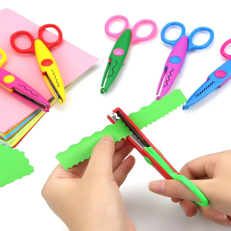JETTING Wellenschere Set mit Wellenmuster für Papierhandwerk und Bastelarbeiten, Mehrfarbig - Bild 3