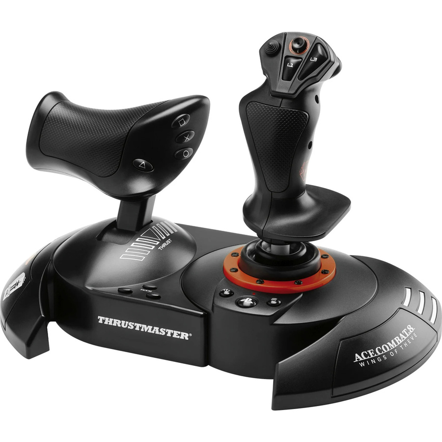 Thrustmaster T.Flight HOTAS NEO ACE COMBAT 8 WINGS OF THEVE Edition Flight Stick für PlayStation und PC in Schwarz - Bild 1