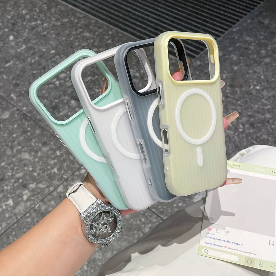 Stoßfeste iPhone Handyhülle mit 3D Magnetischer Anziehung und Anti-Fall-Schutz für Apple iPhone 17 16 15 14 13 12 11 Pro Max - Bild 1