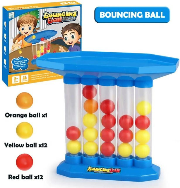Wucifang Bags Hüpfballspiel, Tisch-Brettspiel, 2-4 Spieler, ab 7 Jahren - Bild 1