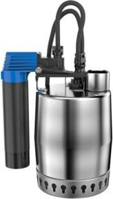 Grundfos Kellerentwässerungspumpe UNILIFT KP250-AV1 aus Edelstahl in Silber, Rp 1 1/4 IG, 230 V, 5 m - Bild 1