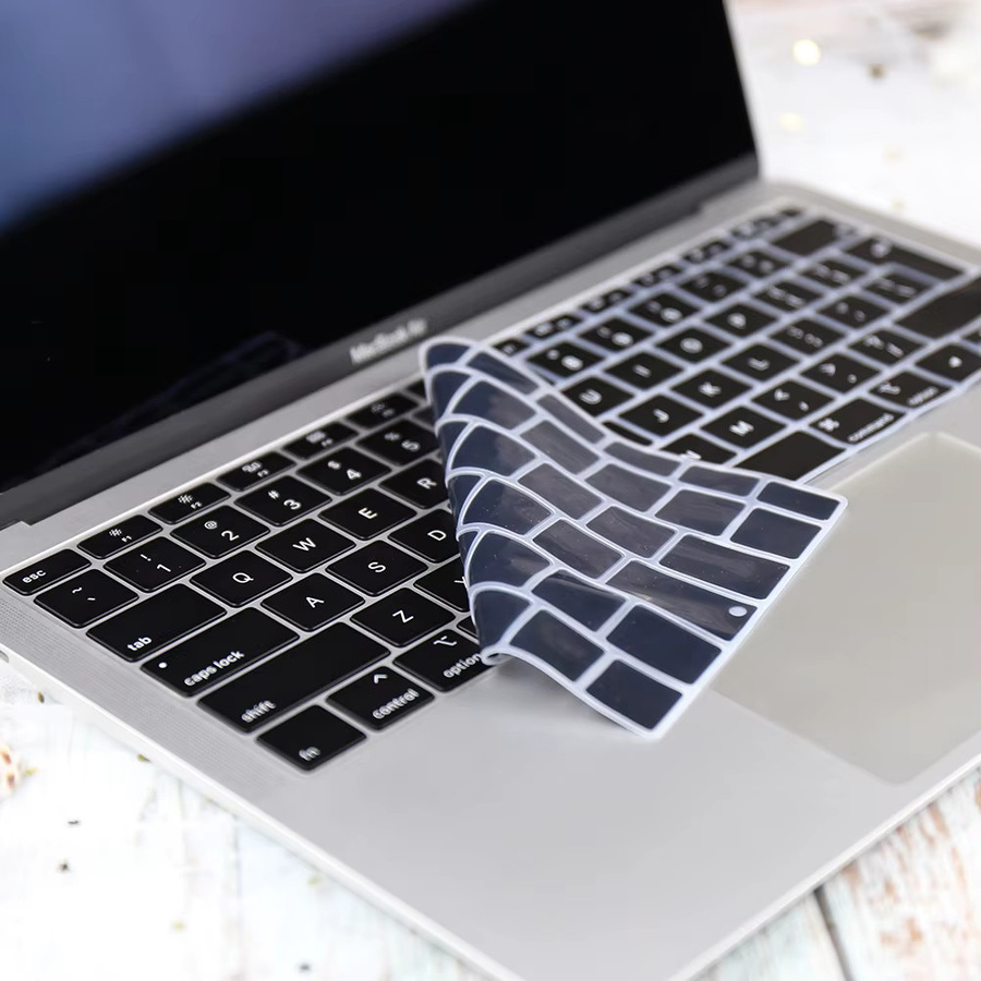 Transparente Azerty Tastaturabdeckung für Apple MacBook Pro, Air und Pro Modelle in französischer und spanischer Tastaturbelegung - Bild 2