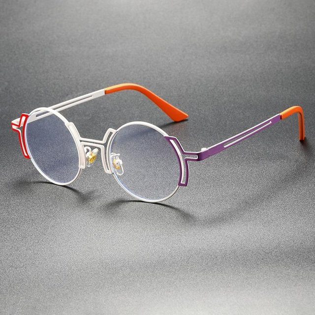 Freedom Outdoors Korrektionsbrille, Vollrand, Rund, Metall, Unisex, Grey, Multicolour - Bild 1