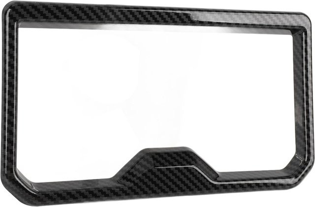 Neoglint Zierleiste für Wasserbecherhalter in Kohlefaser-Optik, Grau - Bild 1