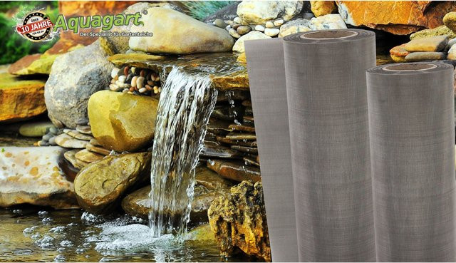 Aquagart Edelstahlgewebe für Siebfilter und Bogensieb in Grau, B/H: 30 x 40 cm - Bild 1