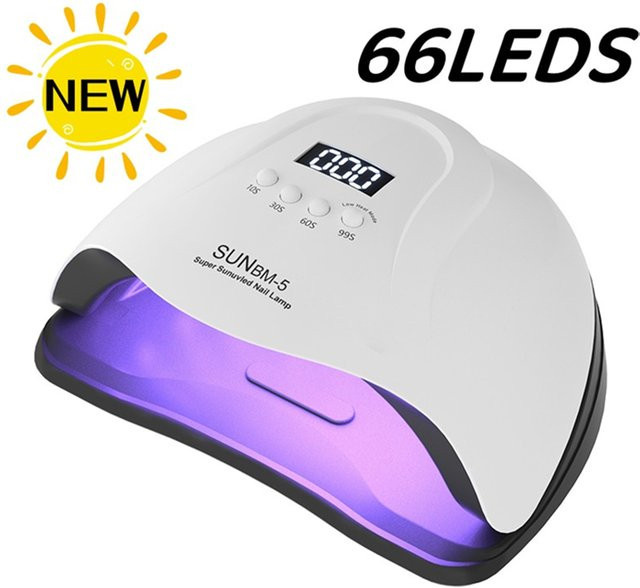 Kellegoos UV Nail Lamp, 66 LEDs, LCD Touch, Unisex - Bild 1