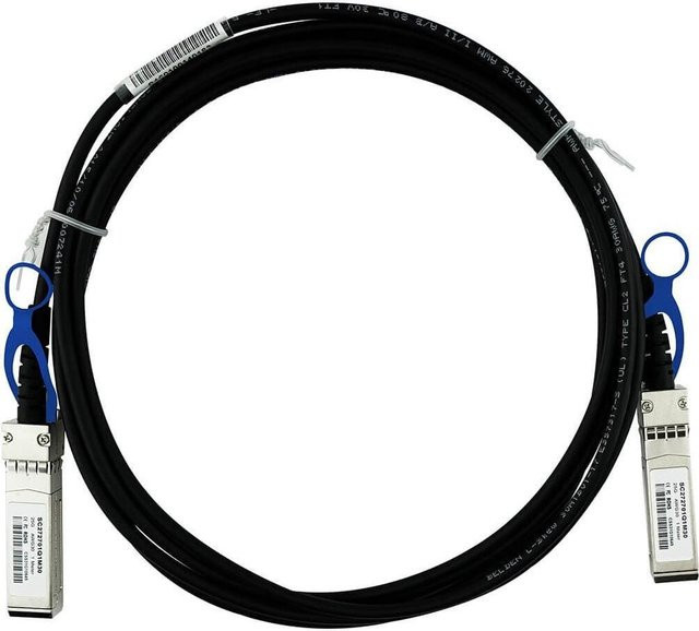 BlueOptics InfiniBand-Kabel SFP28-DAC-5M-MA-BL Schwarz - Bild 1